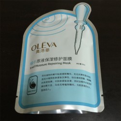 QS廠家專業(yè)生產鋁箔化妝品袋、高檔磨砂面膜包裝袋、異型鋁箔袋