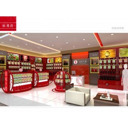 濟(jì)南專賣店設(shè)計(jì)裝修，店招制作門頭裝修，濟(jì)南專賣店展柜制作公司