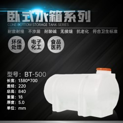 水處理臥式塑料水箱-成都廠家