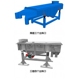 電動篩選機(jī)山楂 藍(lán)莓大小*篩分直線篩